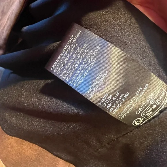 🧥 We The Free by Free People Oversized Faux Suede Blazer - Brown (Size L/G) - Picture 4 of 4